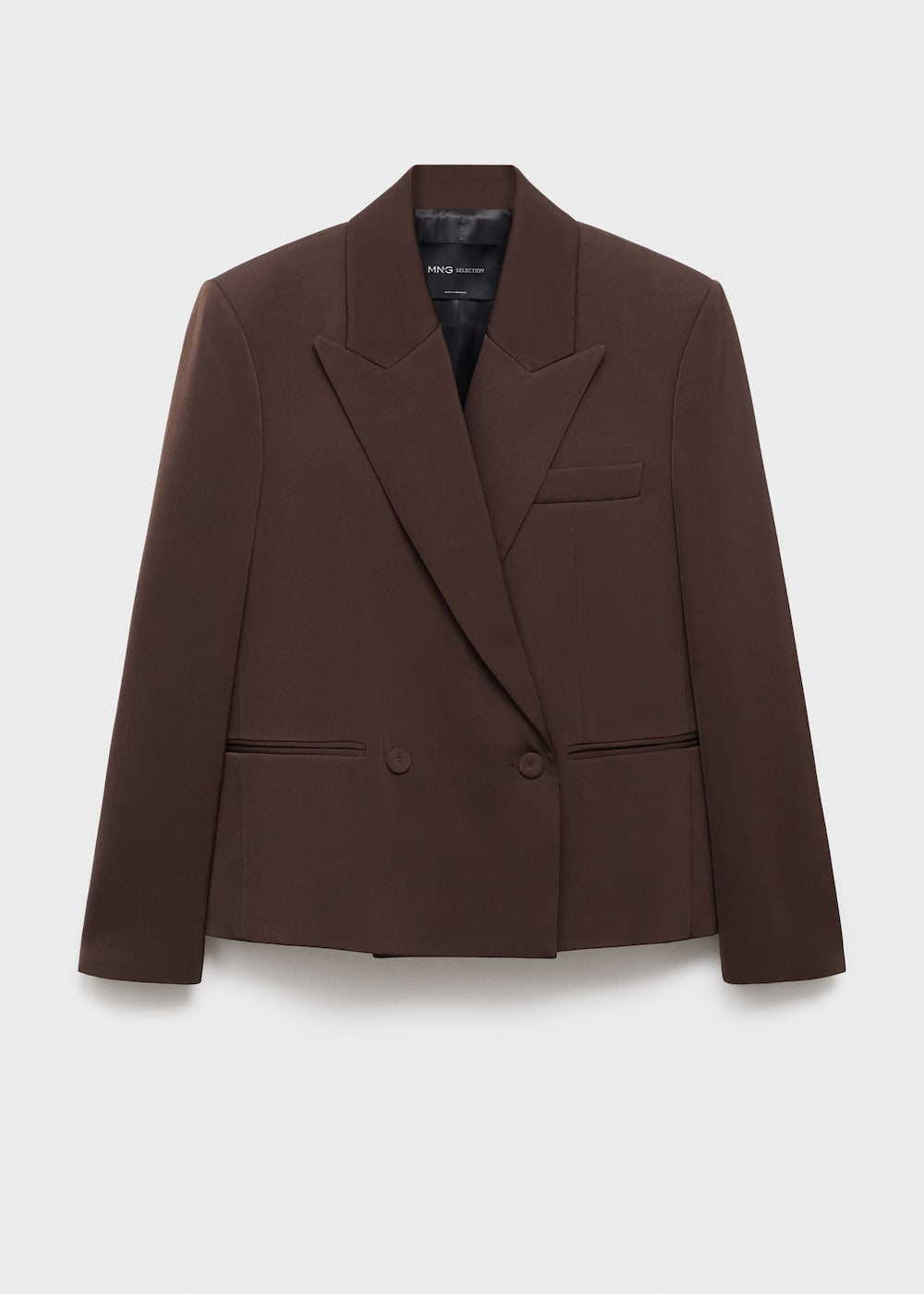 Double-breasted suit blazer - Image 6