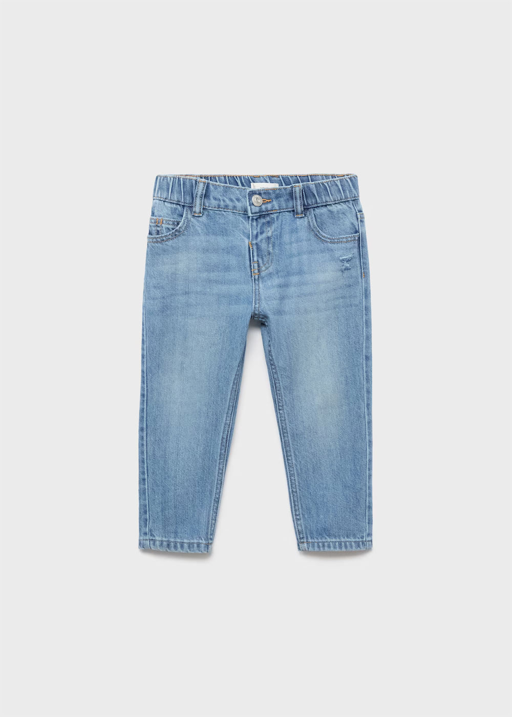 Straight cotton jeans - Image 2