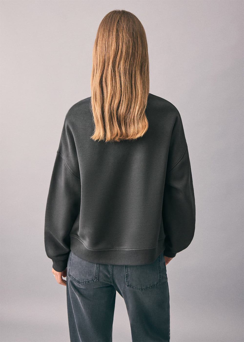 Printed cotton sweatshirt - Image 4